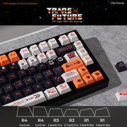 Trans Future 机械未来键帽 - 157键透光原厂高度 PBT+PC材质 简约商务游戏键帽