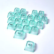 透明心型键帽套装 - 情人节主题个性键帽 | OEM高度机械键盘键帽