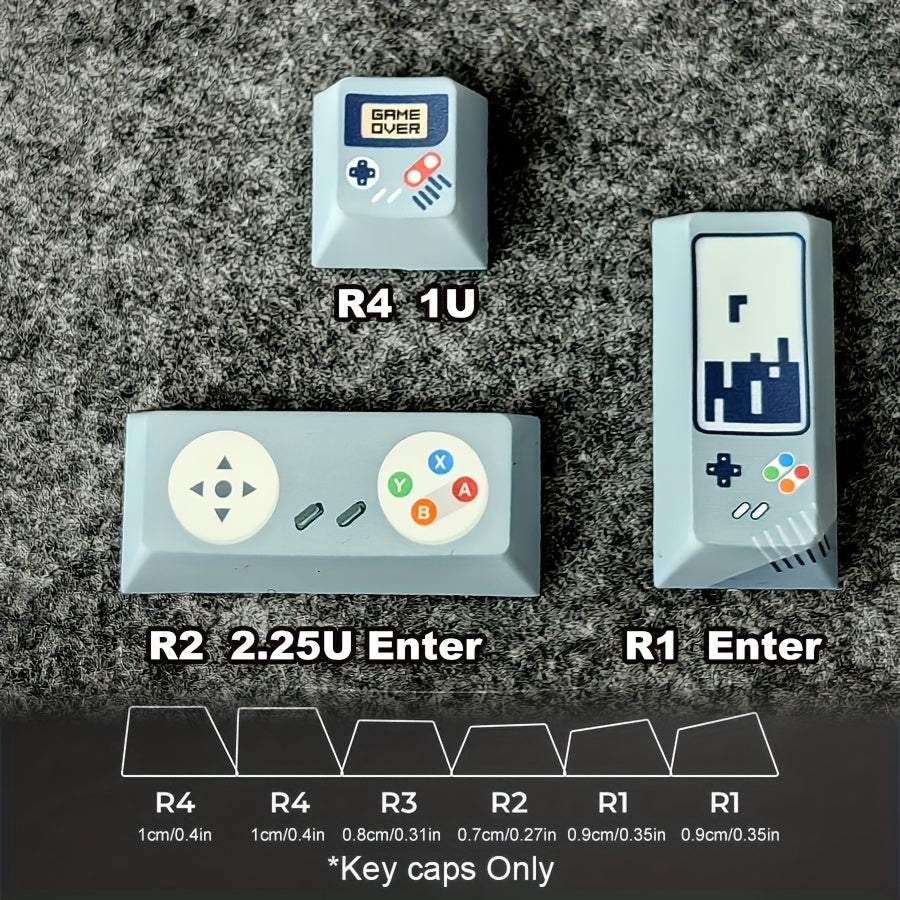 GAME主题个性键帽 - R4回车键 Cherry高度 PBT热升华 游戏办公电竞键帽