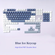 冰川蓝键帽套装 137键 - FSA高度PBT双色注塑键帽 | 机械键盘键帽