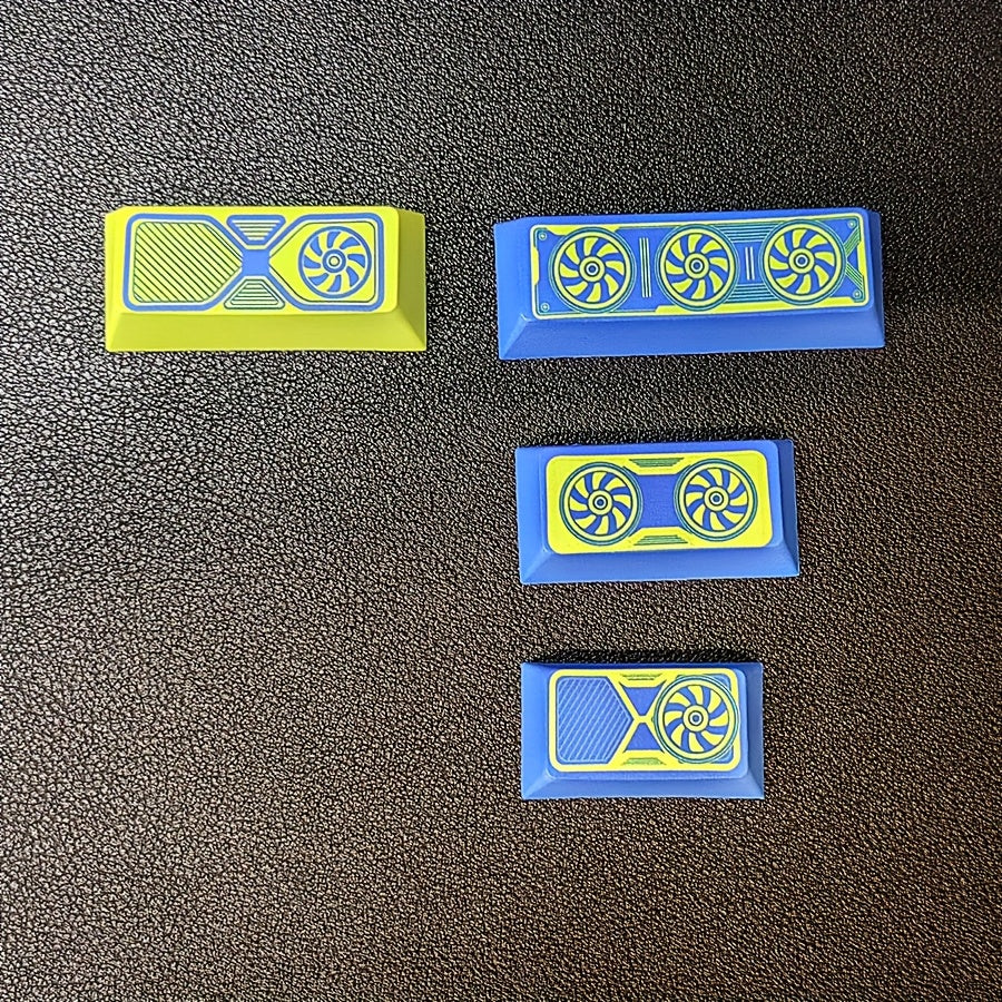 电脑显卡主题键帽 - Shift组合增补键 Cherry高度 PBT热升华 个性化游戏键帽