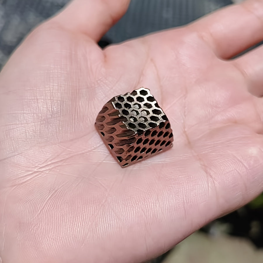 3D打印个性键帽 - 金属喷涂工艺 透光造型 游戏设计师办公键帽 创意礼物