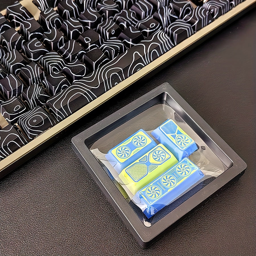 电脑显卡主题键帽 - Shift组合增补键 Cherry高度 PBT热升华 个性化游戏键帽