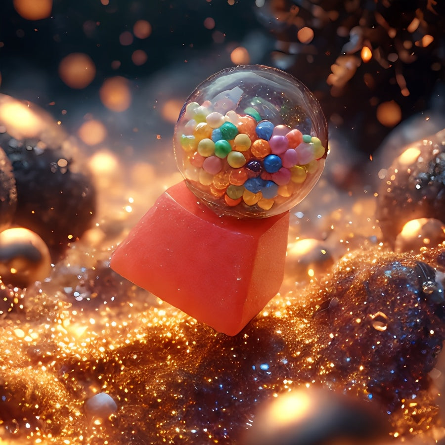 糖果小罐手工键帽 - Cherry原厂高度 客制化个性键帽 可爱生日节日礼物