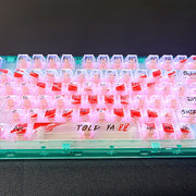 早告诉你了键帽套装 - 趣味表情PBT键帽 | 个性化机械键盘键帽